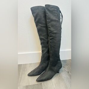 NY&Co Elegant Black Over-the-Knee Boots